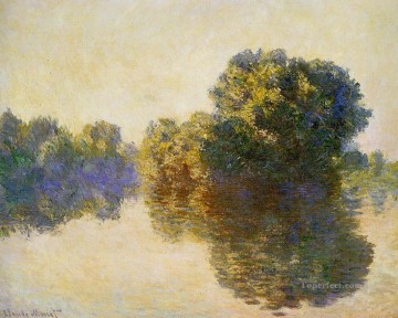  Giverny Oil Painting - The Seine near Giverny 1897 Claude Monet